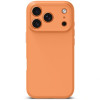 Tech-Protect Silikoni MagSafe -kuori Apple iPhone 17 Pro Max -puhelimelle, Cosmic Orange