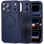 Tech-Protect Magmat MagSafe -suojakotelo Apple iPhone 17 Pro -puhelimelle, matta Deep Blue
