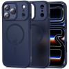 Tech-Protect Magmat MagSafe -suojakotelo Apple iPhone 17 Pro -puhelimelle, matta Deep Blue