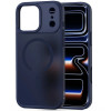 Tech-Protect Magmat MagSafe -suojakotelo Apple iPhone 17 Pro -puhelimelle, matta Deep Blue
