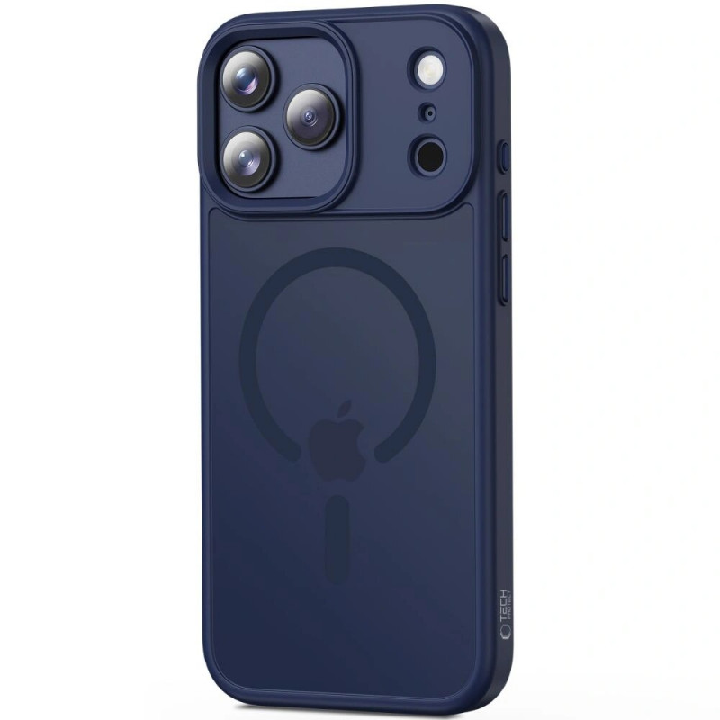 Tech-Protect Magmat MagSafe -suojakotelo Apple iPhone 17 Pro -puhelimelle, matta Deep Blue