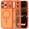 Tech-Protect Magmat MagSafe -suojakotelo Apple iPhone 17 Pro Max -puhelimelle, matta cosmic orange