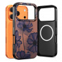 Tech-Protect Lamano MagSafe -suojakotelo Apple iPhone 17 Pro Max -puhelimelle, Velvet Night, ruskea