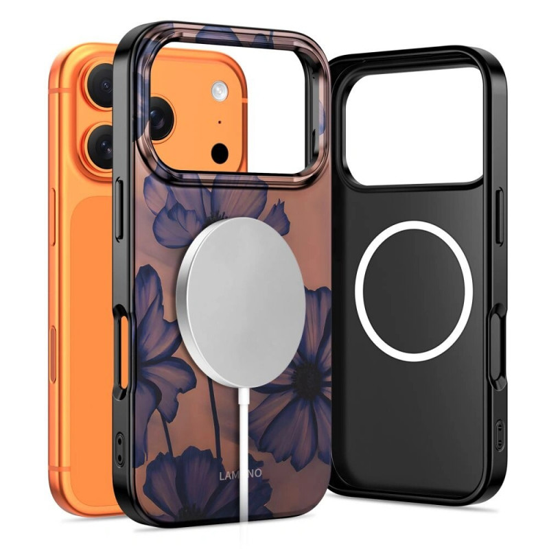 Tech-Protect Lamano MagSafe -suojakotelo Apple iPhone 17 Pro Max -puhelimelle, Velvet Night, ruskea