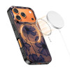 Tech-Protect Lamano MagSafe -suojakotelo Apple iPhone 17 Pro Max -puhelimelle, Velvet Night, ruskea