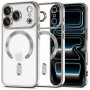 Tech-Protect MagFlex MagSafe -kuori Apple iPhone 17 Pro -puhelimelle, kiiltävän hopea