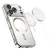 Tech-Protect MagFlex MagSafe -kuori Apple iPhone 17 Pro -puhelimelle, kiiltävän hopea
