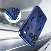 Tech-Protect MagFlex MagSafe -kuori Apple iPhone 17 Pro Max -puhelimelle, Shiny Deep Blue