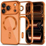 Tech-Protect MagFlex MagSafe -suojakotelo Apple iPhone 17 Pro Max -puhelimelle, Shiny Cosmic Orange