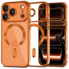 Tech-Protect MagFlex MagSafe -suojakotelo Apple iPhone 17 Pro Max -puhelimelle, Shiny Cosmic Orange