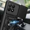 Tech-Protect CamShield Pro -suojakotelo Xiaomi 15T -puhelimelle, musta