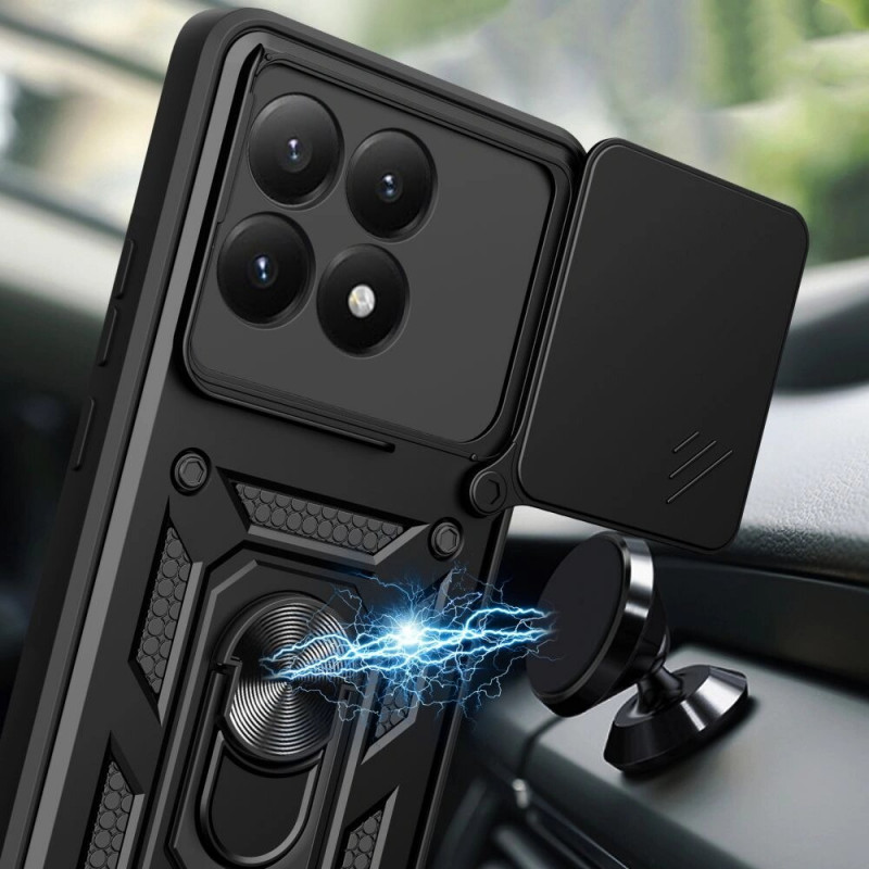 Tech-Protect CamShield Pro -suojakotelo Xiaomi 15T -puhelimelle, musta