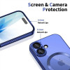 Tech-Protect MagFlex MagSafe -kuori Apple iPhone 17 -puhelimelle, Shiny Mist Blue