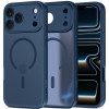 Tech-Protect BasicMag MagSafe -suojakotelo Apple iPhone 17 Pro Max -puhelimelle, matta Deep Blue
