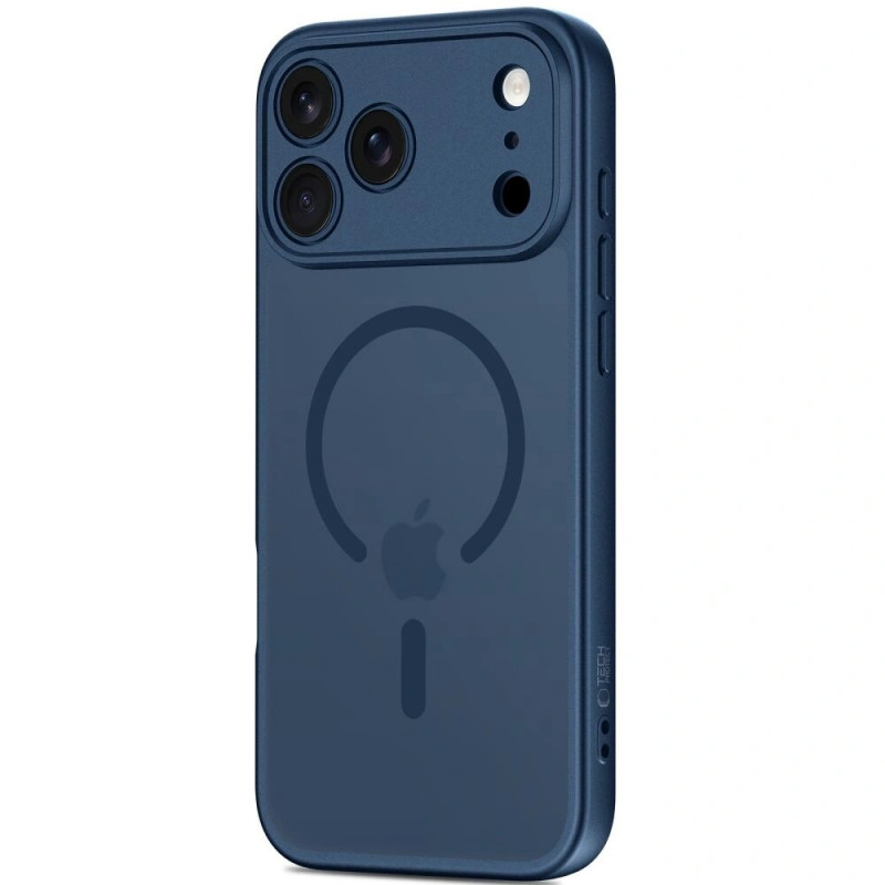 Tech-Protect BasicMag MagSafe -suojakotelo Apple iPhone 17 Pro Max -puhelimelle, matta Deep Blue