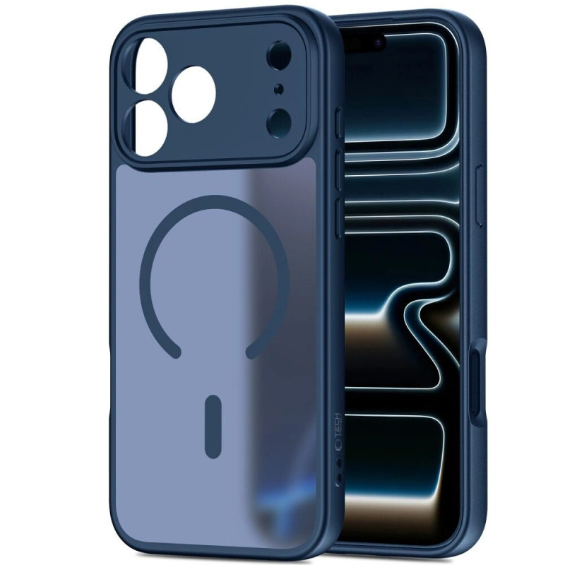 Tech-Protect BasicMag MagSafe -kuori Apple iPhone 17 Pro -puhelimelle, matta Deep Blue