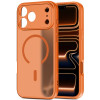 Tech-Protect BasicMag MagSafe -suojakotelo Apple iPhone 17 Pro Max -puhelimelle, matta Cosmic Orange