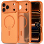 Tech-Protect BasicMag MagSafe -suojakotelo Apple iPhone 17 Pro -puhelimelle, matta Cosmic Orange