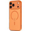 Tech-Protect BasicMag MagSafe -suojakotelo Apple iPhone 17 Pro -puhelimelle, matta Cosmic Orange