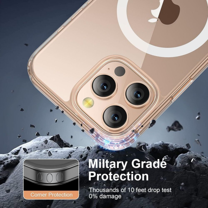 Tech-Protect TP Flex MagSafe -suojakotelo Apple iPhone 16 Pro Max -puhelimelle, kirkas