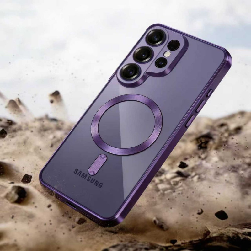 Tech-Protect Magflex MagSafe -kuori Samsung Galaxy S26 Ultra -puhelimelle, Cobalt Violet