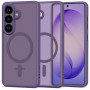 Tech-Protect Magmat MagSafe -suojakotelo Samsung Galaxy S26:lle, matta cobalt violet