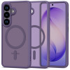 Tech-Protect Magmat MagSafe -suojakotelo Samsung Galaxy S26:lle, matta cobalt violet