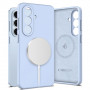 Tech-Protect Silikoninen MagSafe-kuori Samsung Galaxy S26 -puhelimelle, Sky Blue