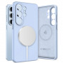 Tech-Protect Silikoninen MagSafe-suojakotelo Samsung Galaxy S26 Ultralle, Sky Blue