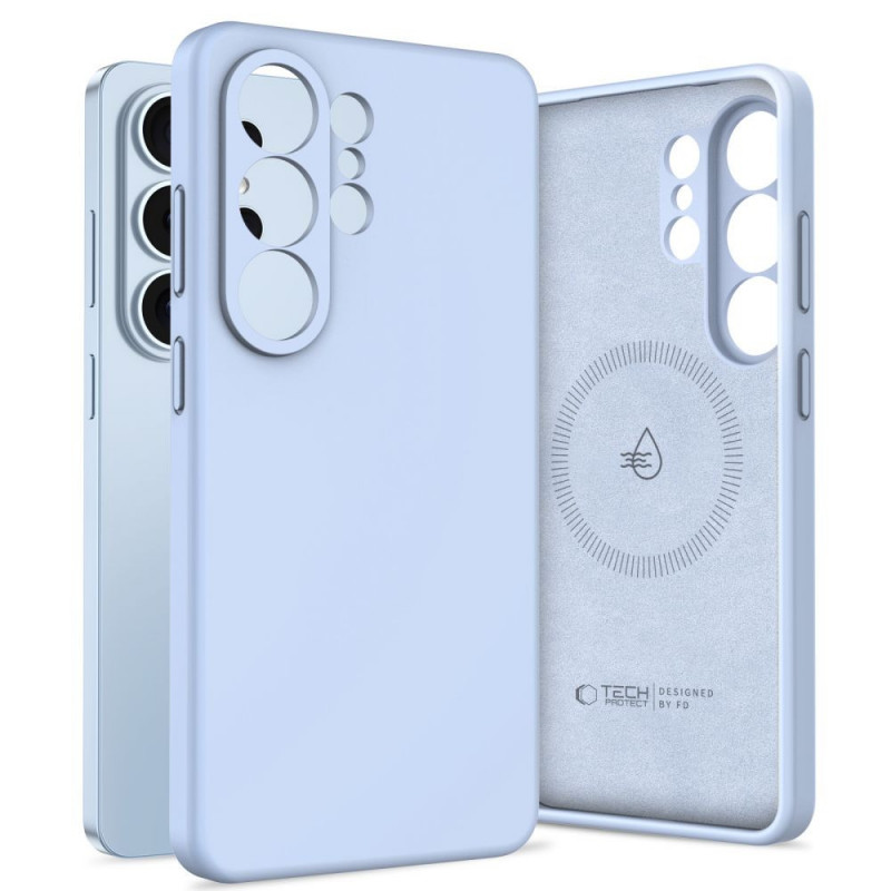 Tech-Protect Silikoninen MagSafe-suojakotelo Samsung Galaxy S26 Ultralle, Sky Blue
