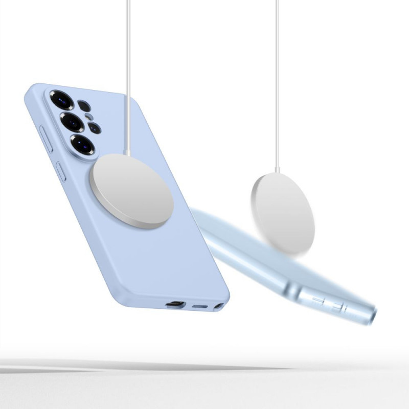 Tech-Protect Silikoninen MagSafe-suojakotelo Samsung Galaxy S26 Ultralle, Sky Blue
