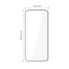Tech-Protect Glass Fit+ karkaistu lasi Xiaomi Poco F8 Ultra THP5047, musta (2 kpl)