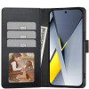Tech-Protect Wallet Case Xiaomi Poco F8 Pro, musta