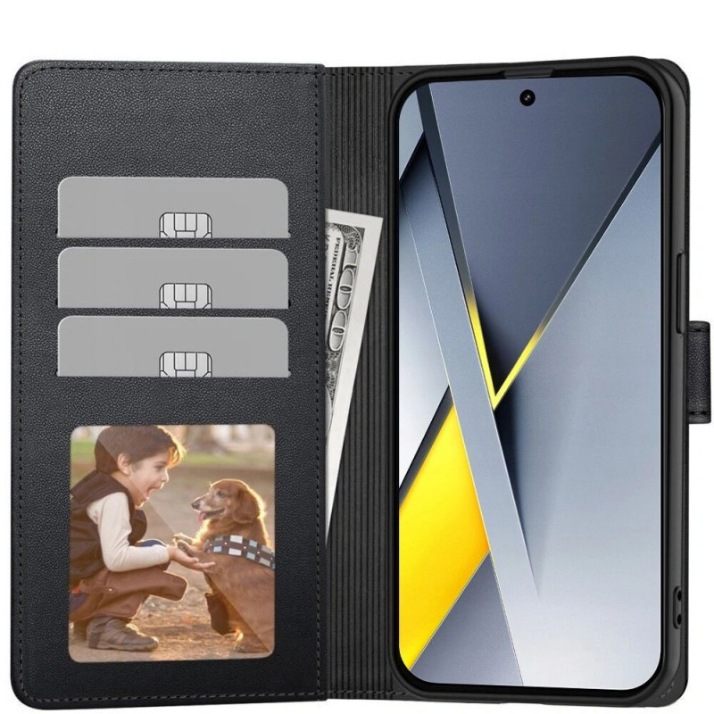 Tech-Protect Wallet Case Xiaomi Poco F8 Pro, musta