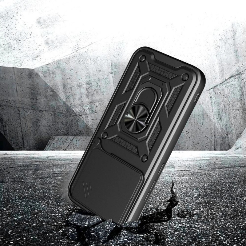 Tech-Protect CamShield Pro -suojakotelo Xiaomi Poco F8 Pro, musta