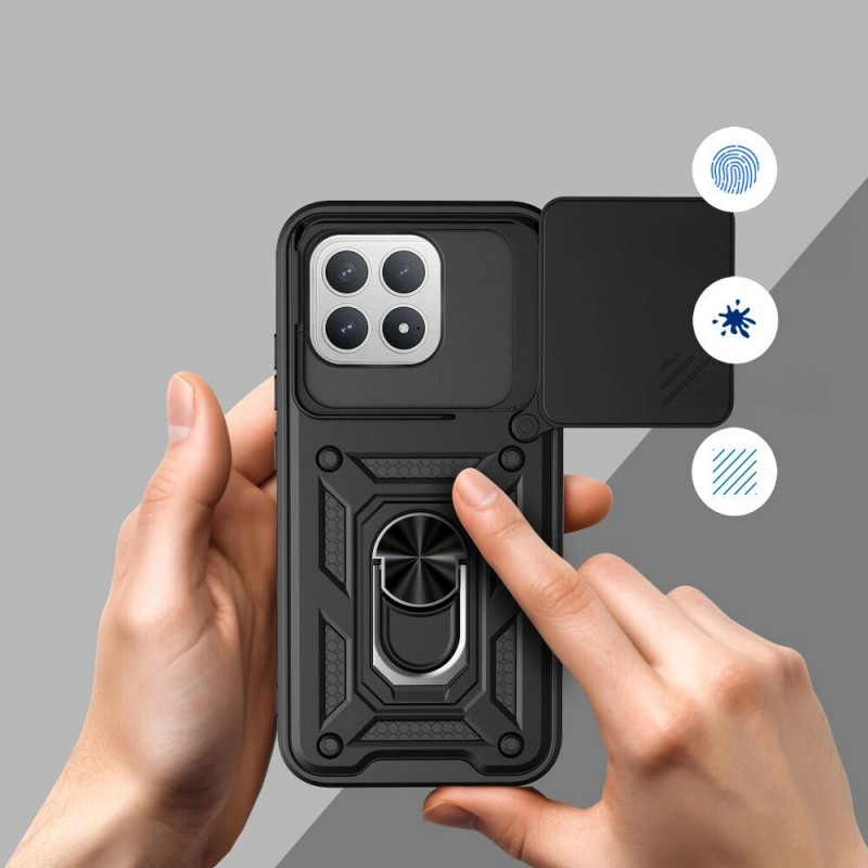 Tech-Protect CamShield Pro -suojakotelo Xiaomi Poco F8 Pro, musta