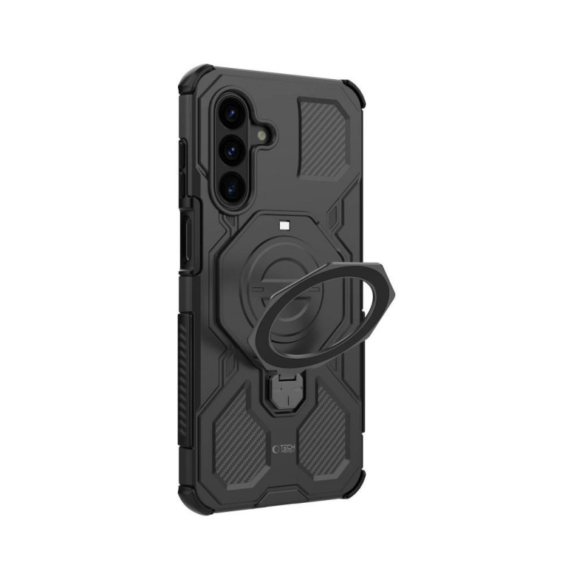 Tech-Protect TacticStand MagSafe -kuori Samsung Galaxy A17 / A18 4G / 5G, mattamusta