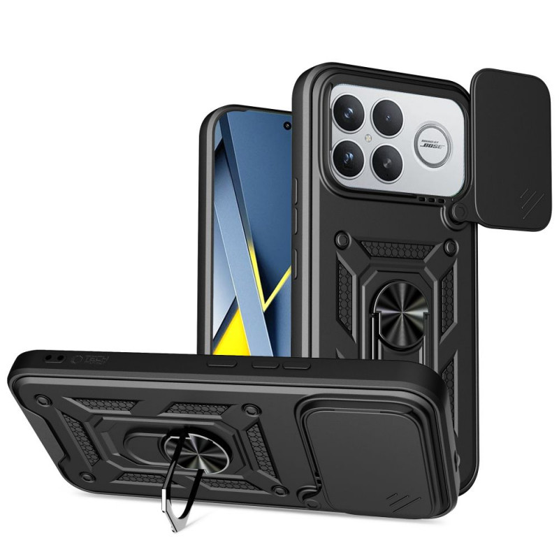 Tech-Protect CamShield Pro -suojakotelo Xiaomi Poco F8 Ultra, musta