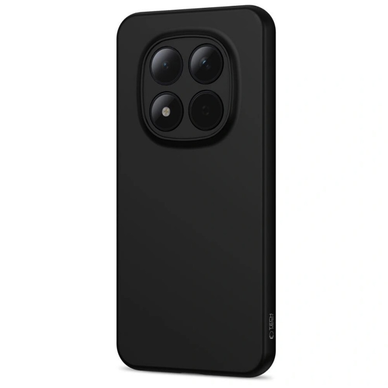 Tech-Protect Icon silikonikuori Xiaomi Redmi Note 15 Pro 5G, musta