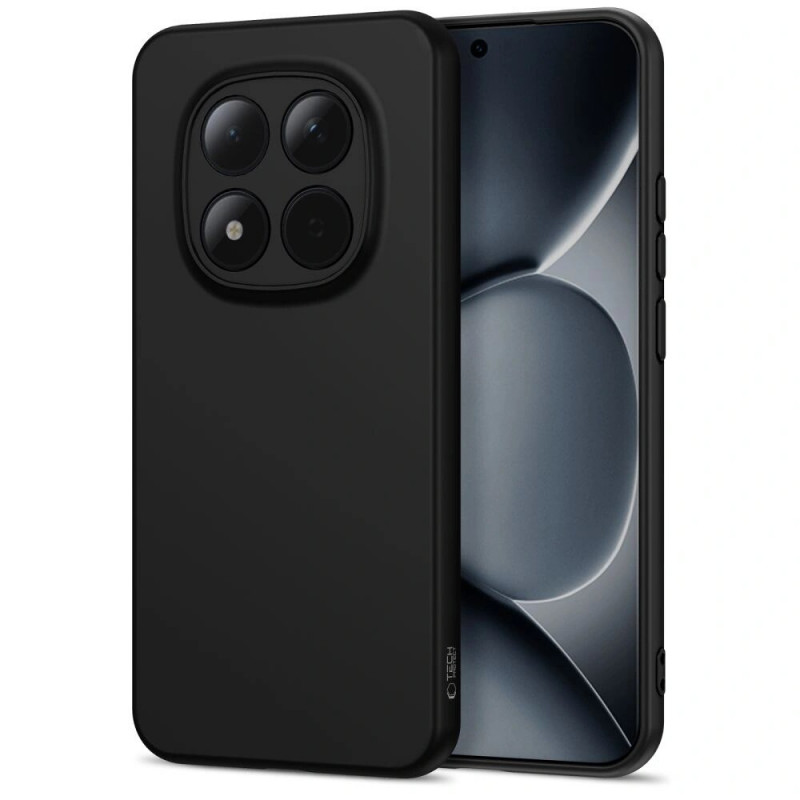 Tech-Protect Icon silikonikuori Xiaomi Redmi Note 15 Pro 5G, musta