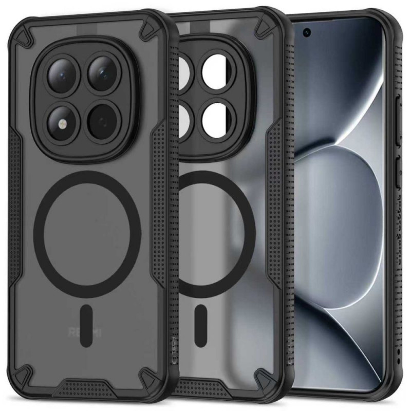 Tech-Protect Rugged Shield MagSafe -suojakotelo Xiaomi Poco M8 Pro / Redmi Note 15 Pro+ 5G, matta musta