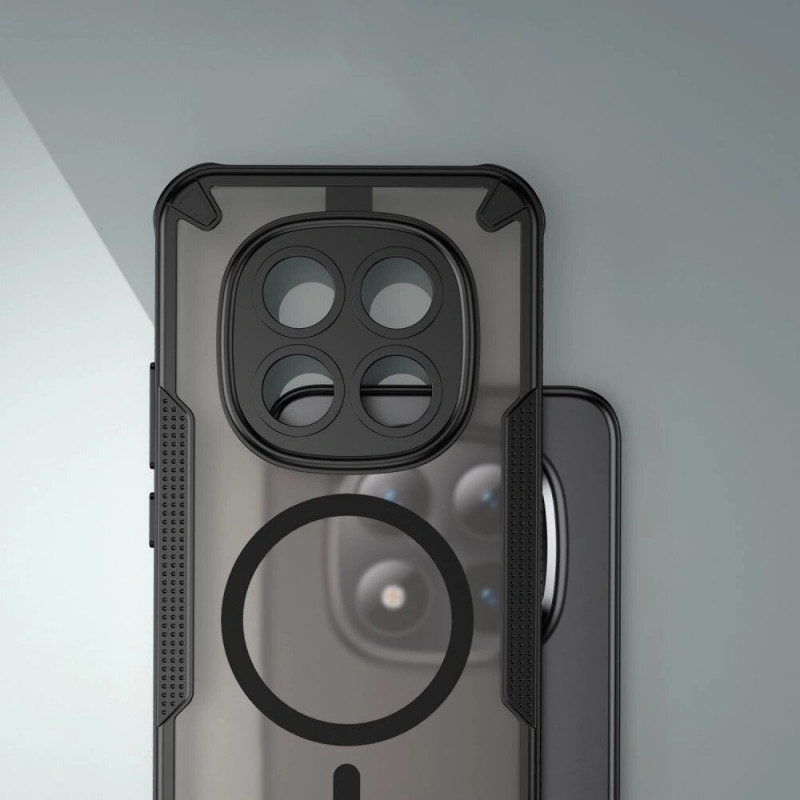 Tech-Protect Rugged Shield MagSafe -suojakotelo Xiaomi Poco M8 Pro / Redmi Note 15 Pro+ 5G, matta musta