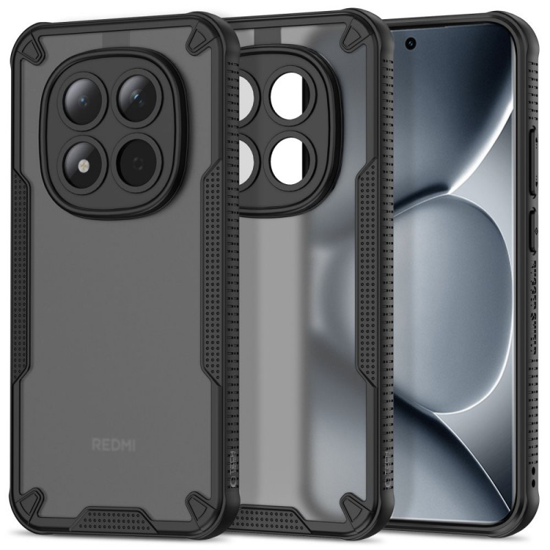 Tech-Protect Rugged Shield -suojakotelo Xiaomi Poco M8 Pro / Redmi Note 15 Pro+ 5G, matta musta