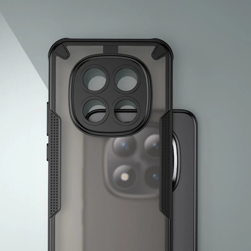 Tech-Protect Rugged Shield -suojakotelo Xiaomi Poco M8 Pro / Redmi Note 15 Pro+ 5G, matta musta