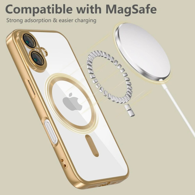 Tech-Protect MagFlex MagSafe -kuori THP3927 Apple iPhone 17e / 16e, hohtava kulta
