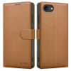 Tech-Protect Lompakkokotelo Apple iPhone 17e / 16e -puhelimelle, ruskea