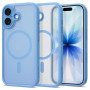 Tech-Protect MagPeak MagSafe CC -suojakotelo Apple iPhone 17:lle, matta Mist Blue