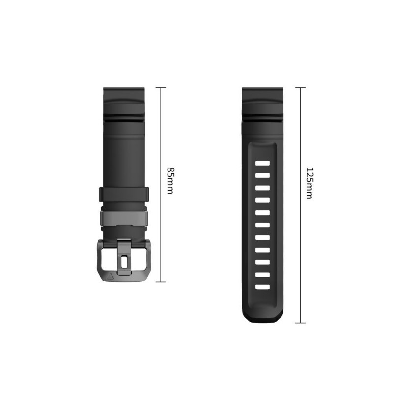 Tech-Protect Motion Garmin Fenix 5X / 5X Plus / 6X / 6X Pro / 7X / 8 / 8 Pro / 9 / 9 Pro -kellonranneke (47 mm), musta