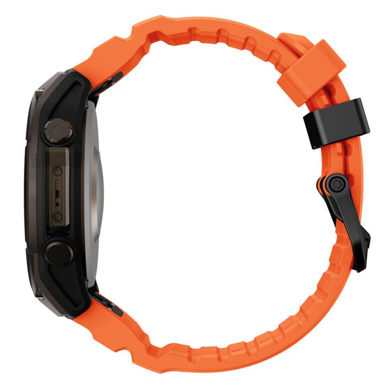 Tech-Protect Motion Garmin Fenix 5X / 5X Plus / 6X / 6X Pro / 7X / 8 / 8 Pro / 9 / 9 Pro -kellonranneke (47 mm), signal oranssi