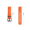 Tech-Protect Motion Garmin Fenix 5X / 5X Plus / 6X / 6X Pro / 7X / 8 / 8 Pro / 9 / 9 Pro -kellonranneke (47 mm), signal oranssi